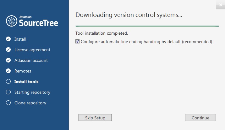 install sourcetree step 12